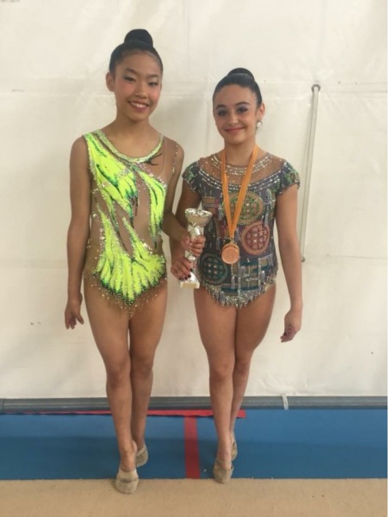 Elba Navarro i Ana Micó, campiones autonòmiques júnior per equips