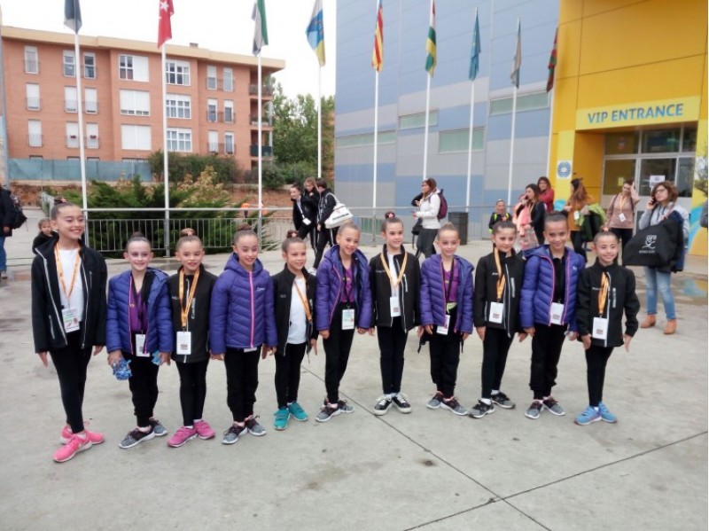 Les xiques del CGR Alcoi, amb les de la Nucia, primeres i segones en el campionat Nacional