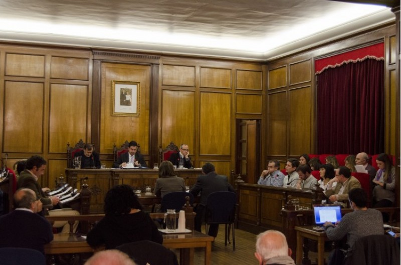 Foto del plenari d'aquest dilluns