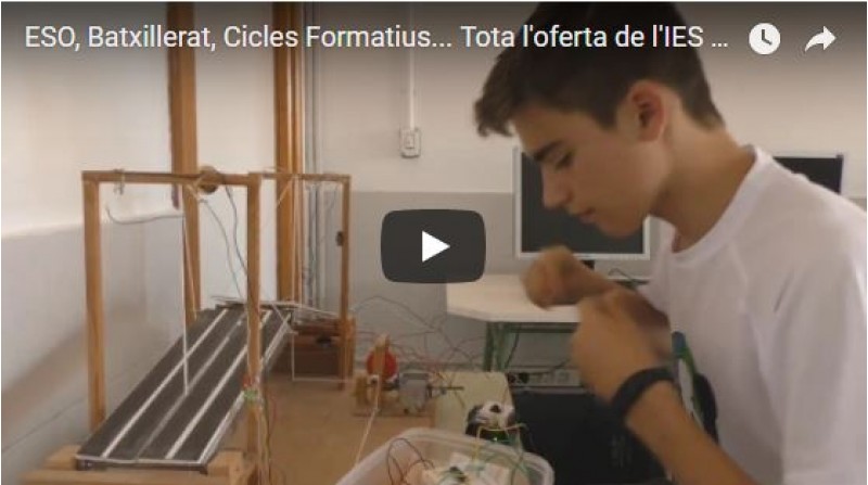 Els cicles formatius de l'IES Pare Vitòria d'Alcoi tenen una ocupabilitat de vora el 90%