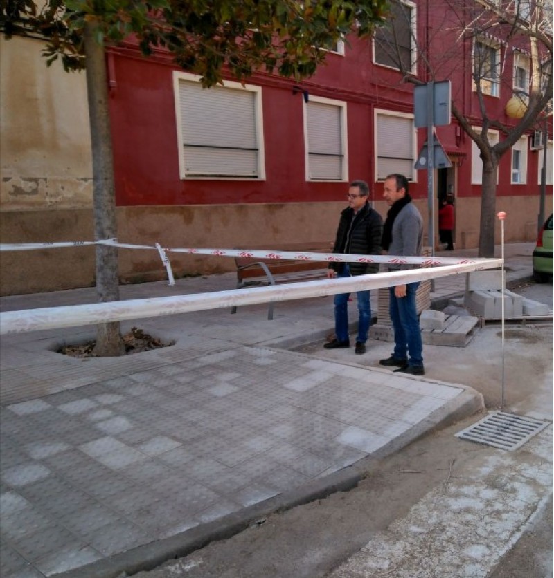 Els passos de vianants de l'avinguda del Ferrocarril a Cocentaina seran més accessibles / Ajuntament Cocentaina