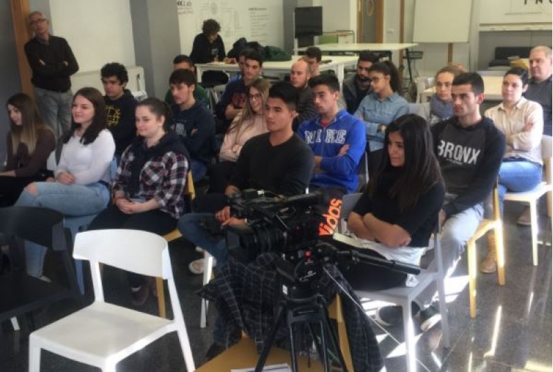 Presentació de ideaT a l'IES Cotes Baixes / R. Lledó