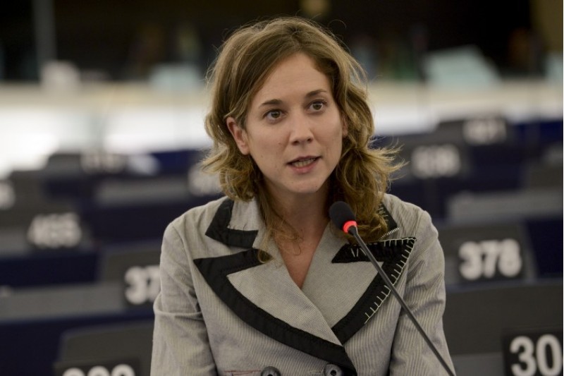 Marina Albiol, portaveu d'Esquerra Unida a Brussel·les