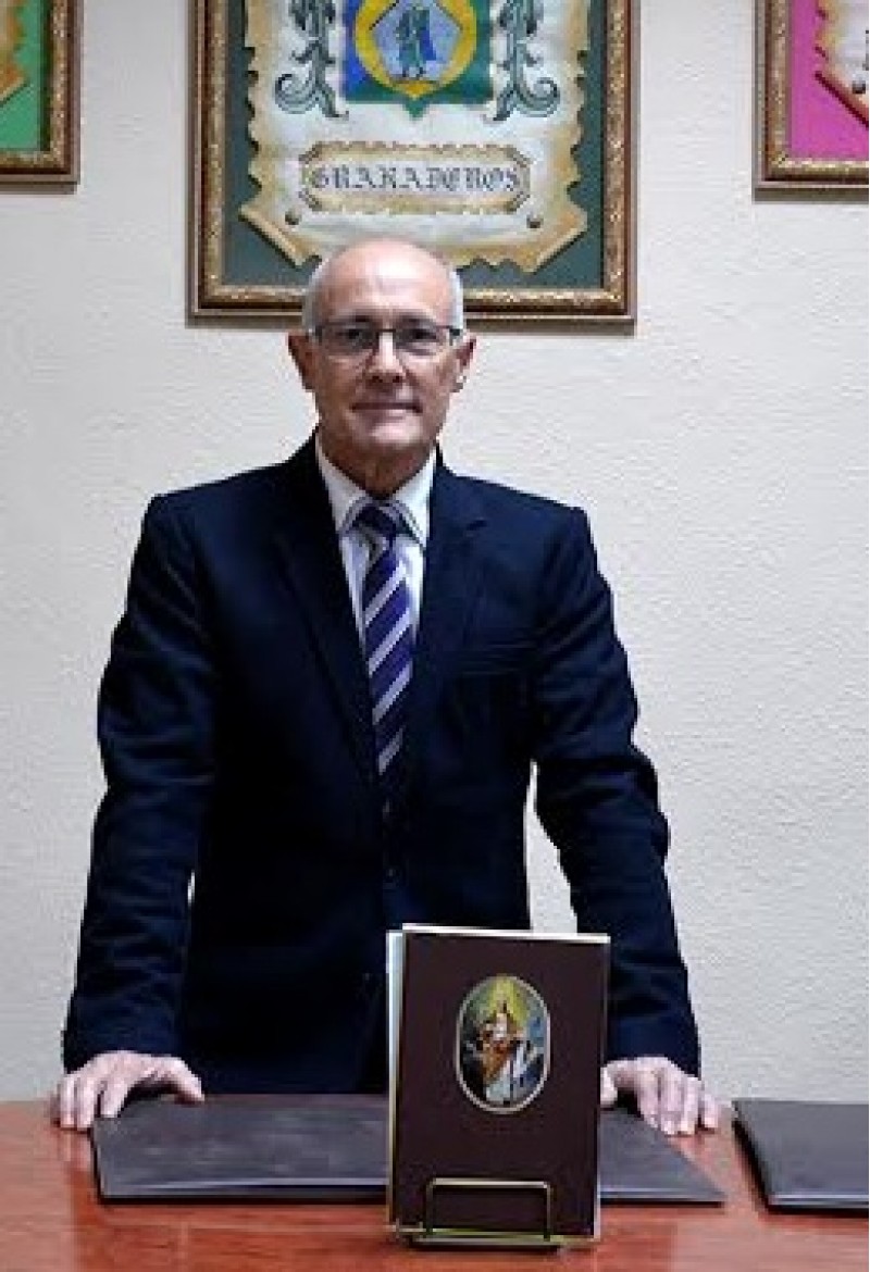 Ximo Carbonell, president de l'Associació de Festes de Moros i Cristians de Bocairent. 