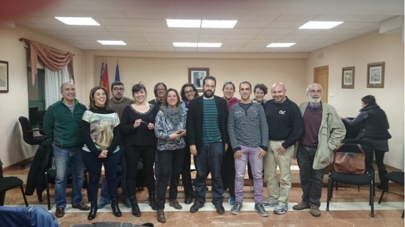 Imatge dels components de la llista EUPV Muro a les primàries de maig. / EUPV Muro