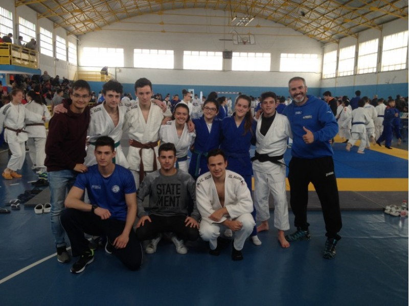 Competidors del Judo Club Alcoi a Castelló / JCA