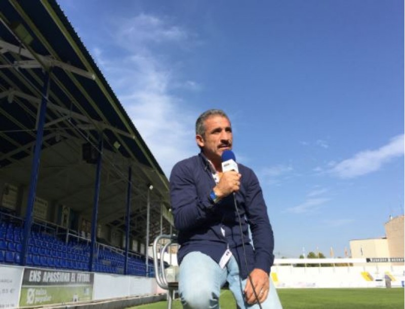 Galiana durant l'entrevista amb ARAMULTIMÈDIA
