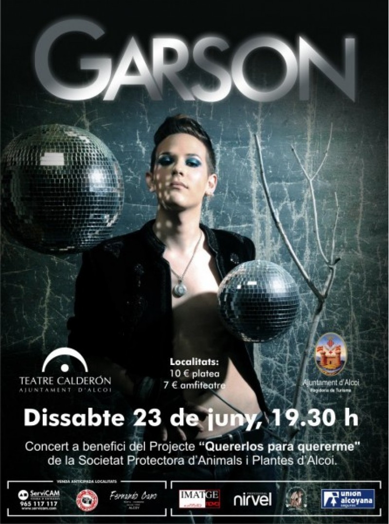 Garson oferirà un concert benèfic al Calderon