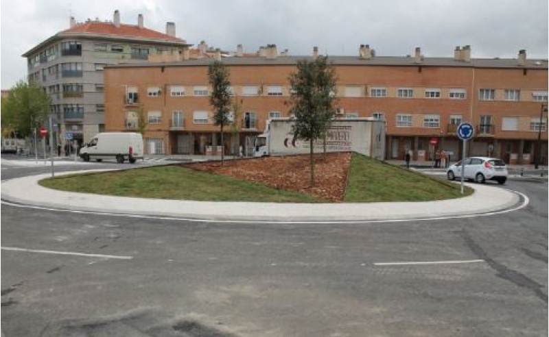 Redona d'El Collao després de ser inaugurada / AM