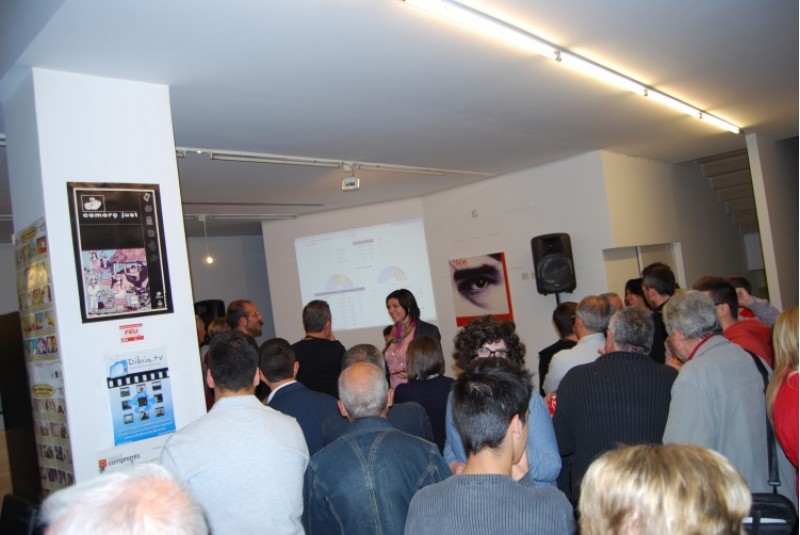 Ambient festiu després de saber el resultat