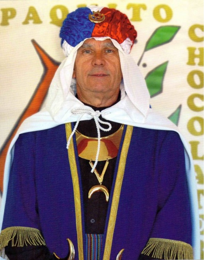 Gustavo Pascual, Capità Moro 2012 per la Filà Bequeteros./ AM