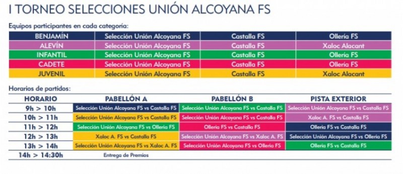 I Torneig Seleccions Unión Alcoyana FS