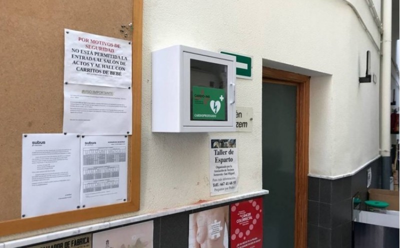 Desfibril·lador del Centre Social Polivalent / Ajuntament d'Ibi