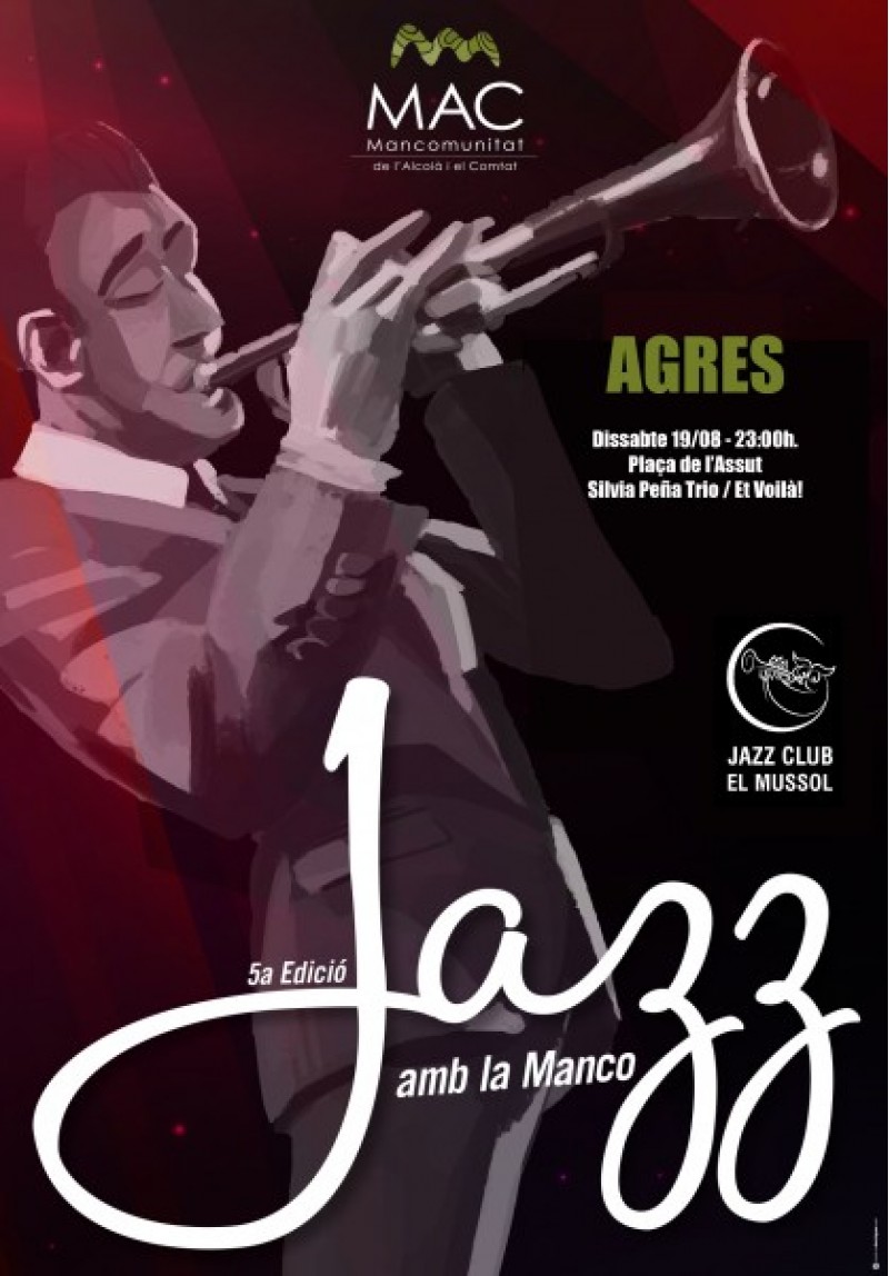 Cartell Jazz amb la Manco