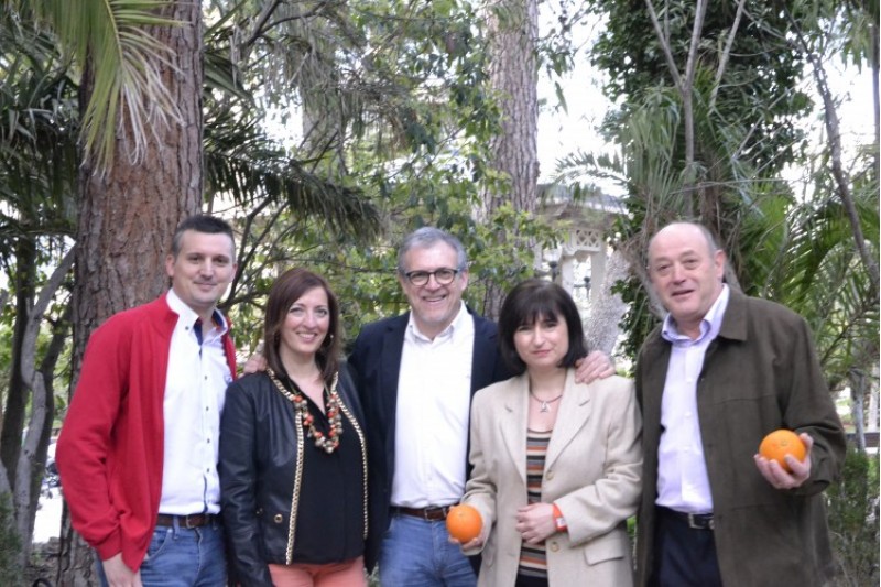 Imatge dels candidats. / C's Alcoi