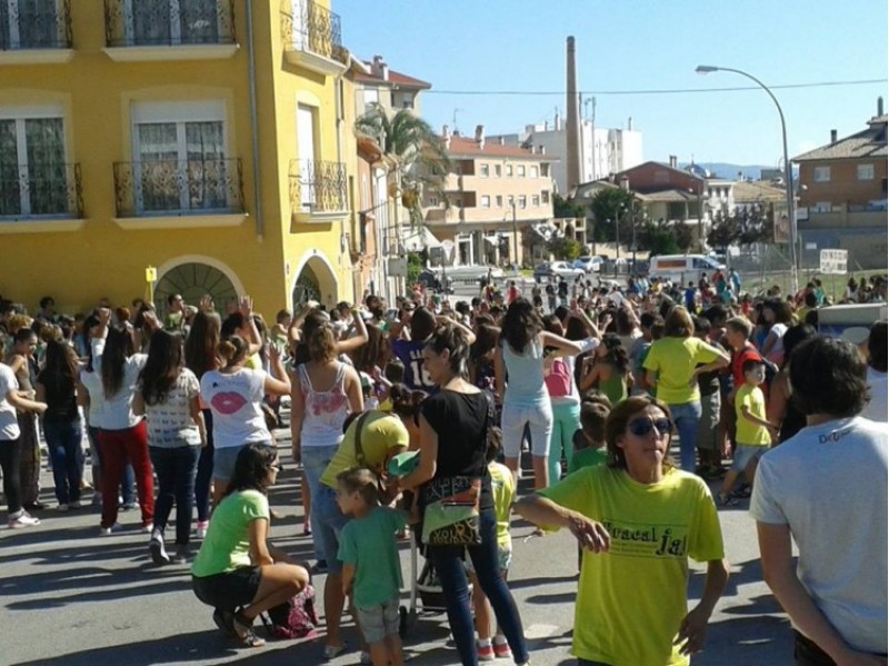 Tota la comunitat educativa, unida