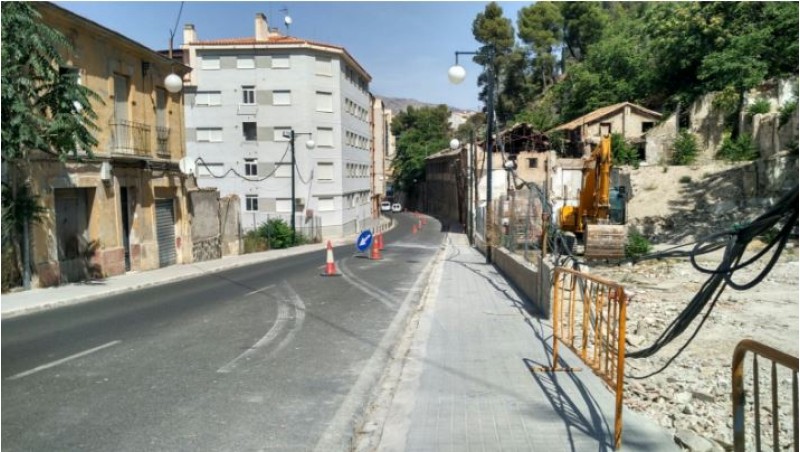 La Beniata abans de tindre els dos carrils oberts / AM