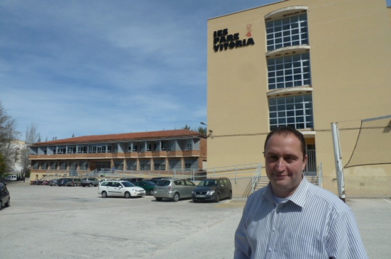 Toni González, director de l'IES Pare Vitòria/AM