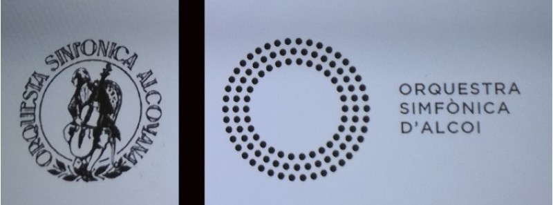 El logo antic a la dreta, i a l'esquerra, el nou logo. 