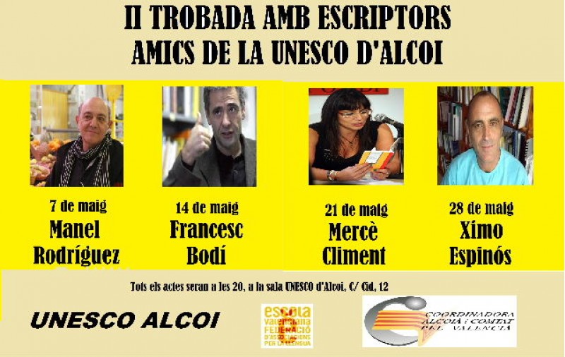 Cartell de la II Trobada d'Escriptors./ AM