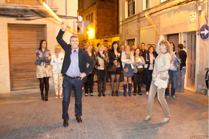 Rafa Climent va desfilar amb els Contrabandistes./ AM