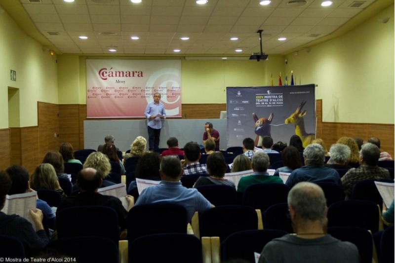 La reunió, a la Cambra de Comerç /AM