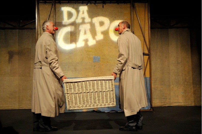 Joan Faneca i Joan Segalés presenten 'Da Capo' aquest divendres al Teatre Calderón./ AM