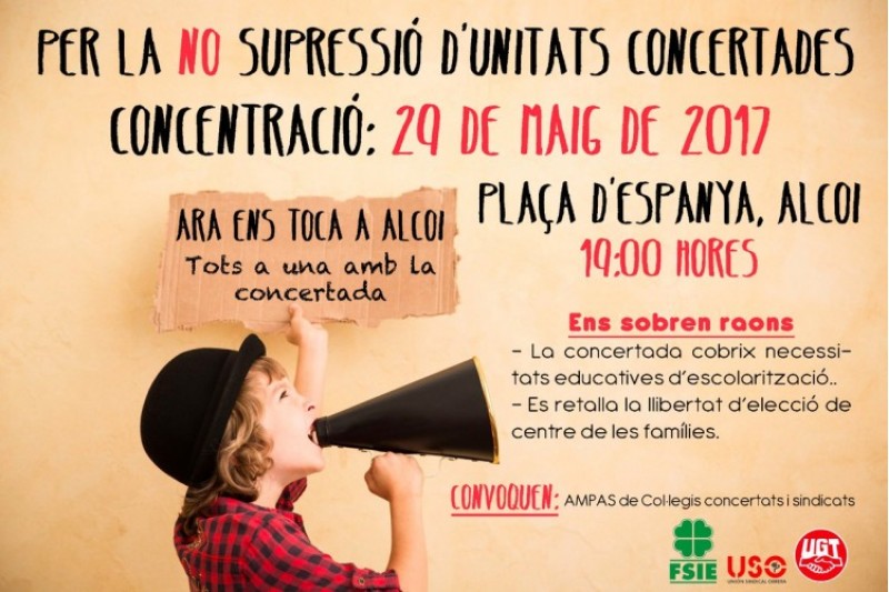 Cartell de la concentració
