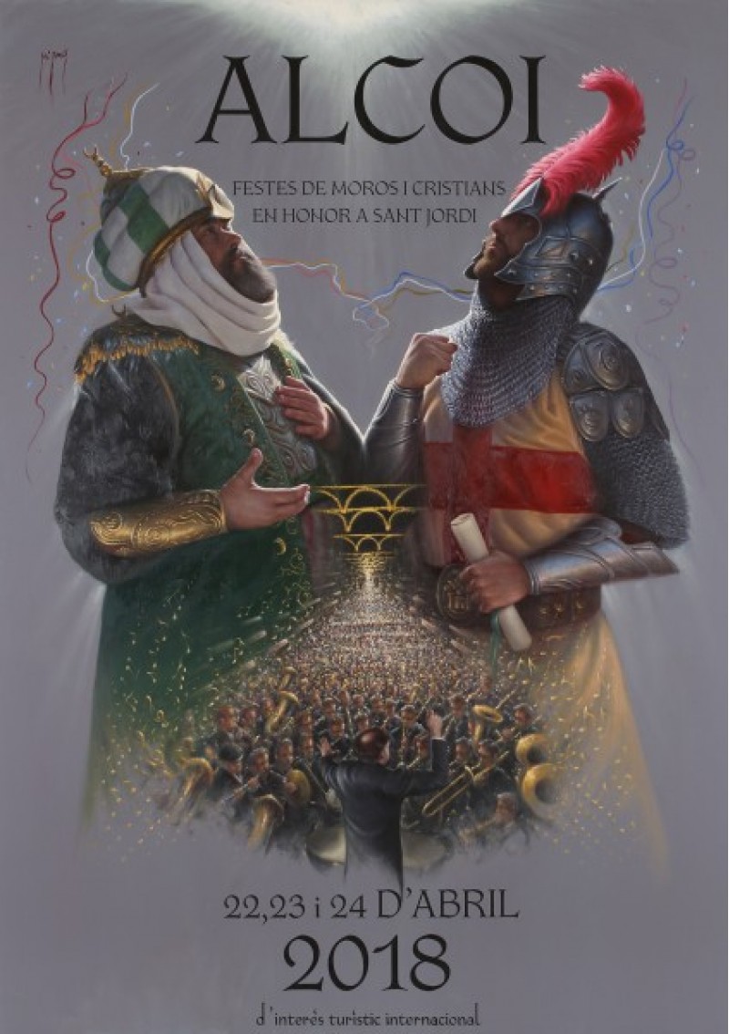 La festa és música. Homenatge a l'etern company del fester en el cartell de festes d'Alcoi