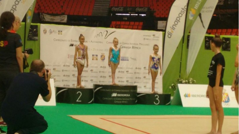 L'alcoiana Daniela Picó, subcampiona en el Nacional Absolut de Gimnàstica Rítmica
