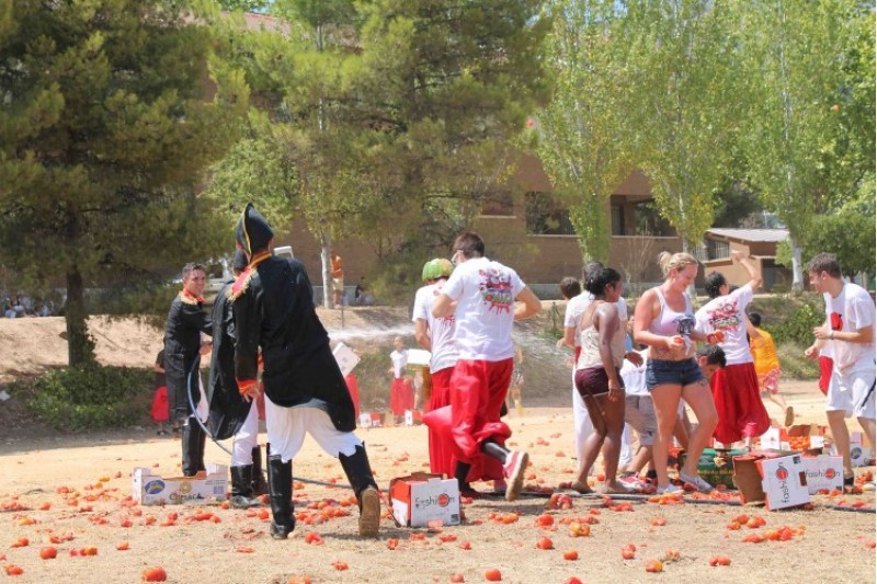 Les tomaques com a millor arma./ LV