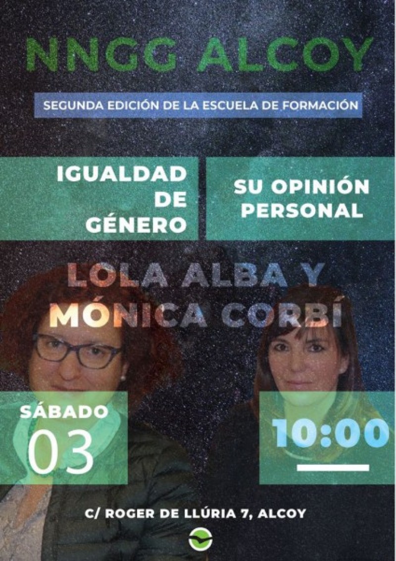 Loli Alba i Mónica Corbí parlaran d'Igualtat de Gènere en l'Escola de Formació de Noves Generacions del PP