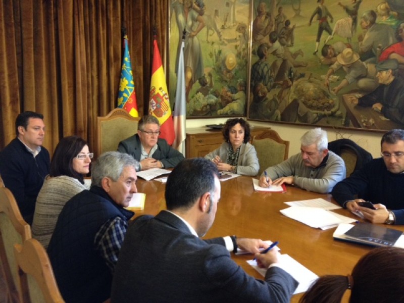Reunió de representants de la Foia, IBIAE, Iberdrola, REE i Julia Company / GVA Economia