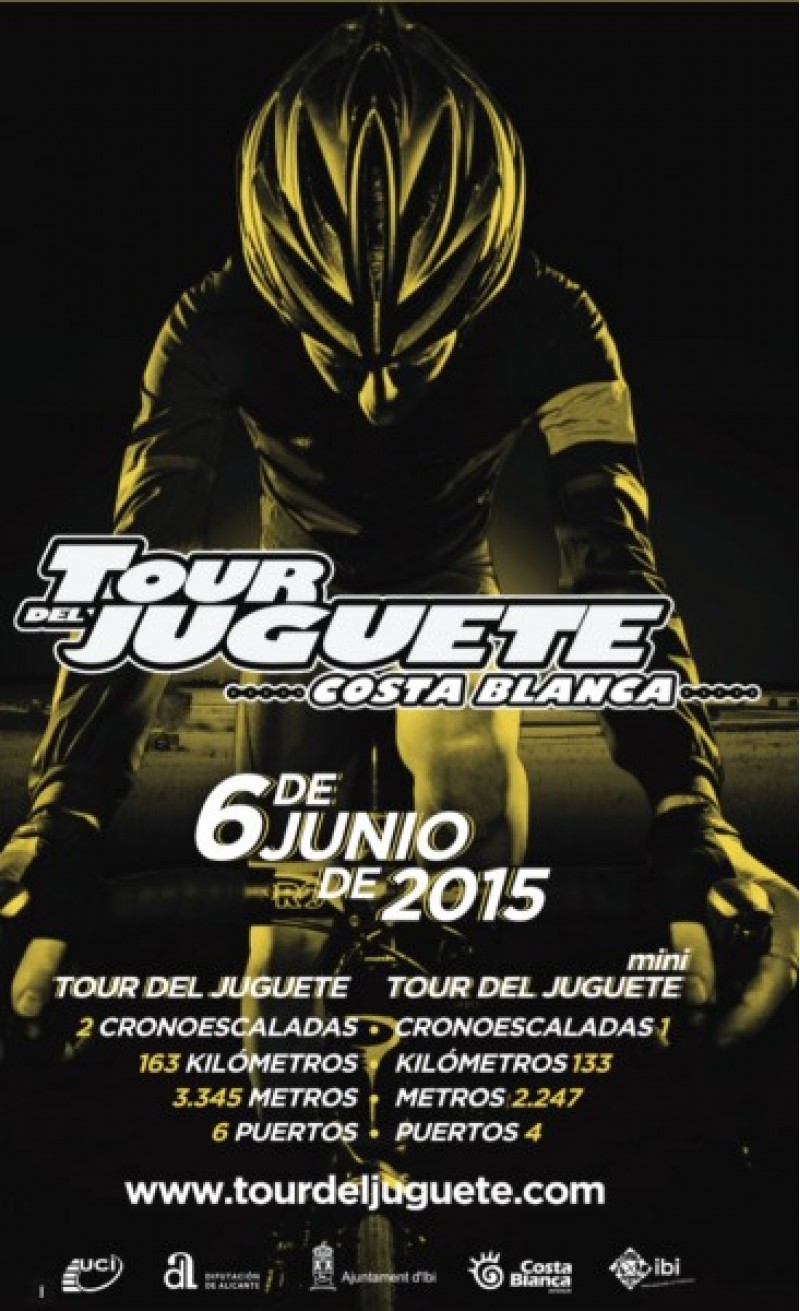 Cartell del V Tour Joguet d'Ibi. 