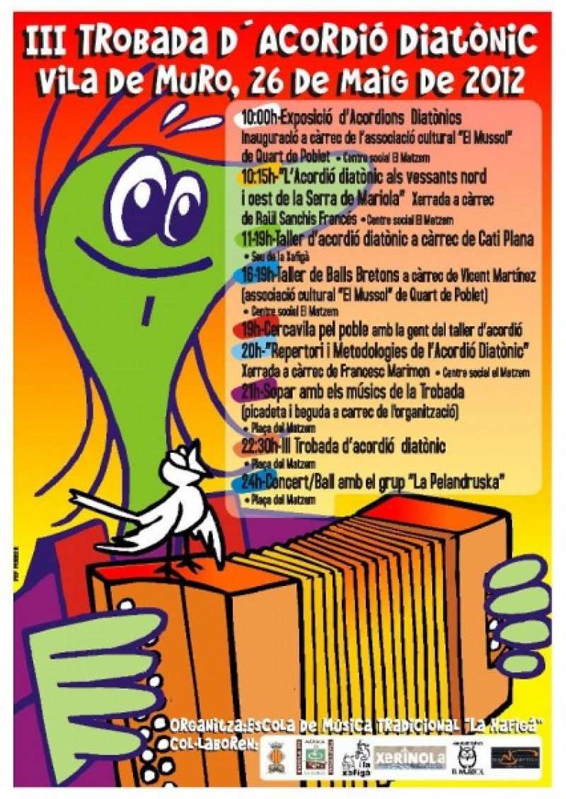 Cartell de l'esdeveniment amb tota la programació./ AM