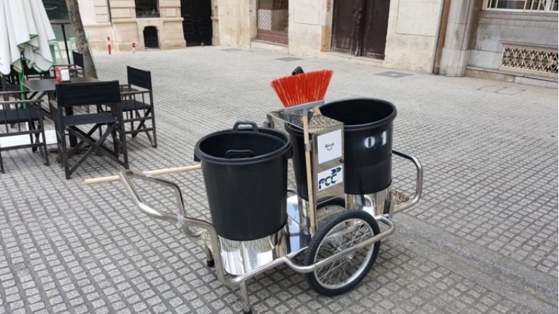 Nou servei de neteja amb maquinària per les urbanitzacions d'Alcoi / Ajunt. Alcoi