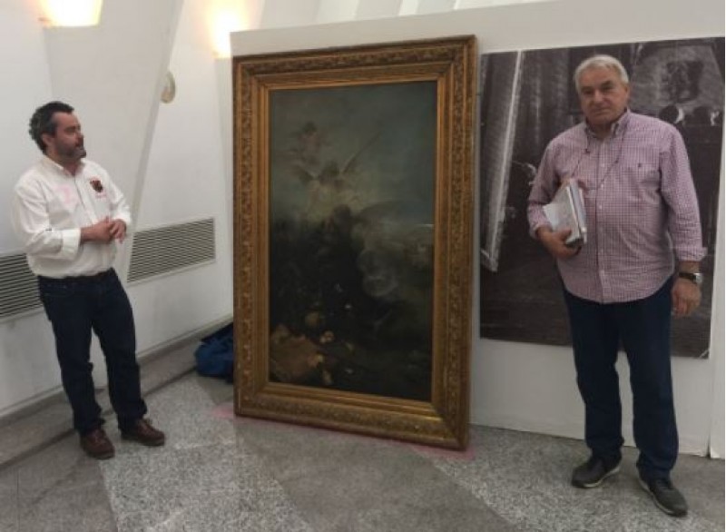 Raül Llopis i José Luis Antequera amb 'La muerte de un santo' / R. Lledó