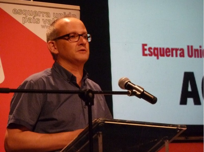 El regidor d'EU i candidat a les Corts per Alacant, Paco Agulló/AM