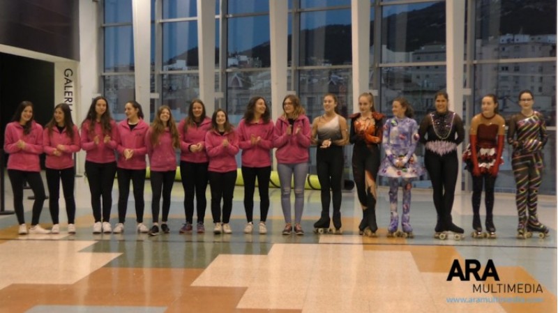 Presentat l'equip de patinatge artístic alcoià que competirà al Trofeu Ciutat d'Alcoi Grup Xou