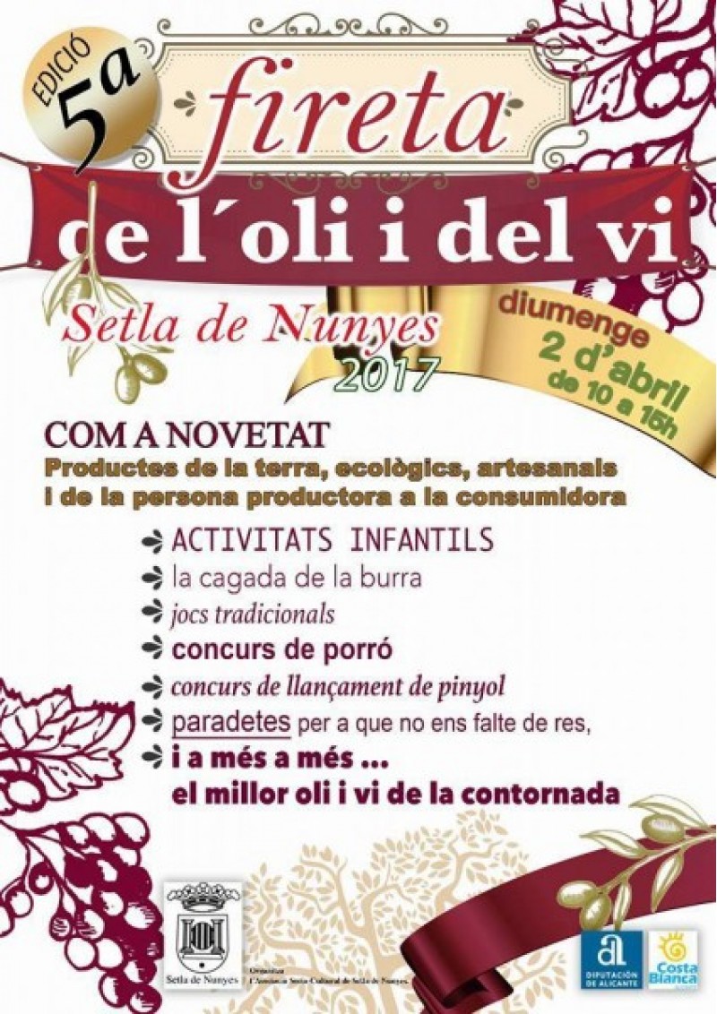 Productes de la persona productora a la consumidora, així és la la Fireta de l’oli i del vi a Setla