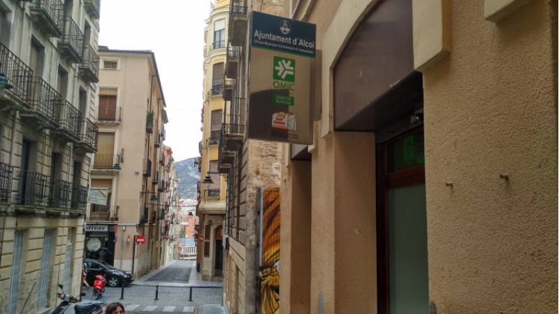 L'oficina de l'OMIC d'Alcoi/AM