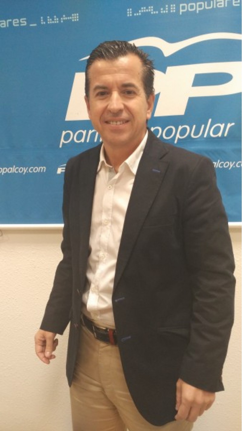 Rafa Miró, portaveu del PP d'Alcoi/AM