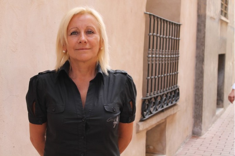 Rosa Sellés, regidora de Festes de l'Ajuntament de Cocentaina./ LV