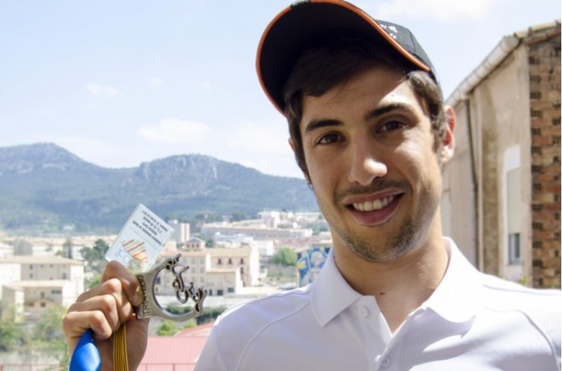 Santi amb algunes de les medalles que ha aconseguit / RCM