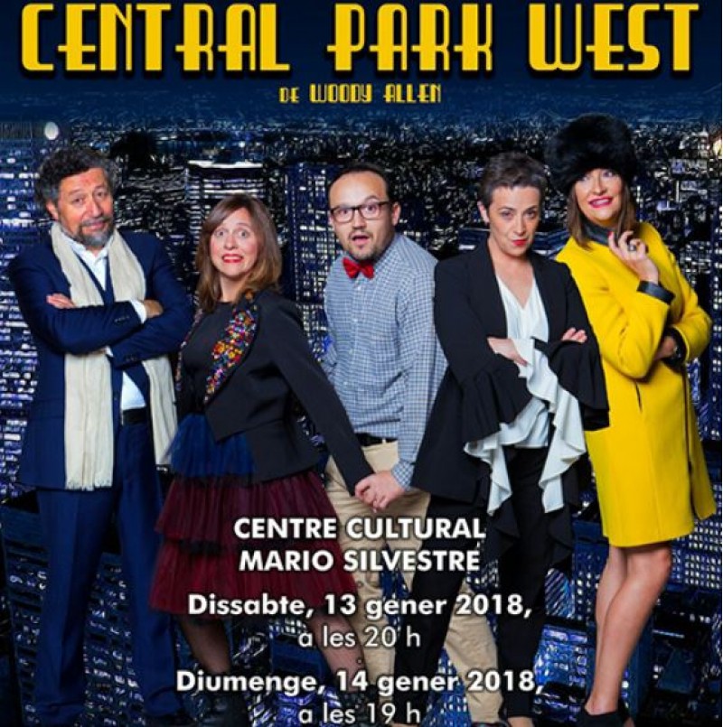 Teatre Circ porta a Alcoi 'Central Park West' de Woody Allen