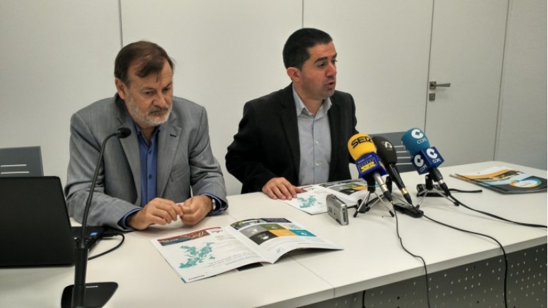 L'alcalde d'Alcoi Toni Francés i el regidor de territori Manolo Gomicia/AM