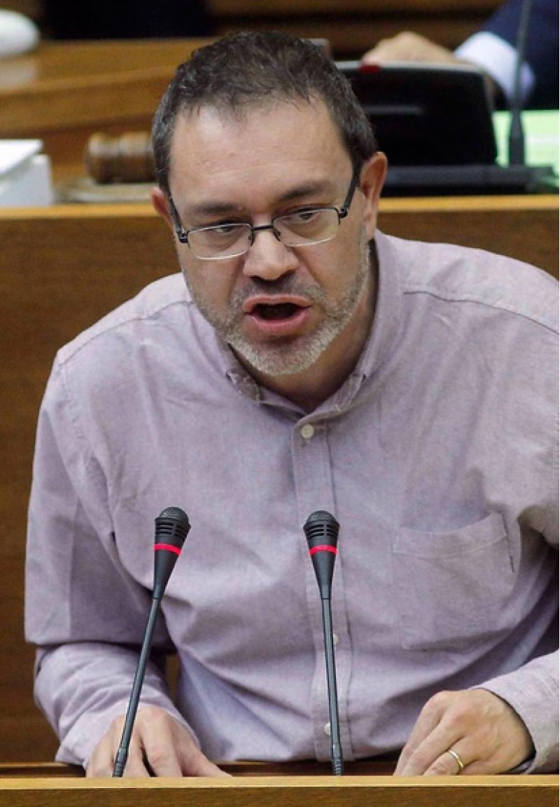 Lluís Torró és portaveu adjunt d'EUPV en les Corts Valencianes./ AM