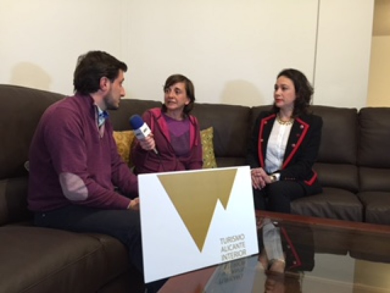 Moment de l'entrevista