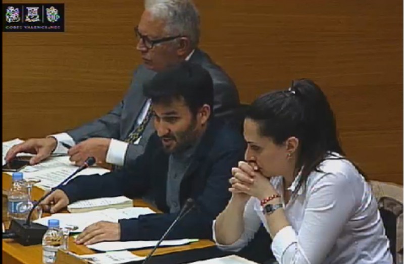 El conseller Marzà, en la comissió d'educació/Canal GVA