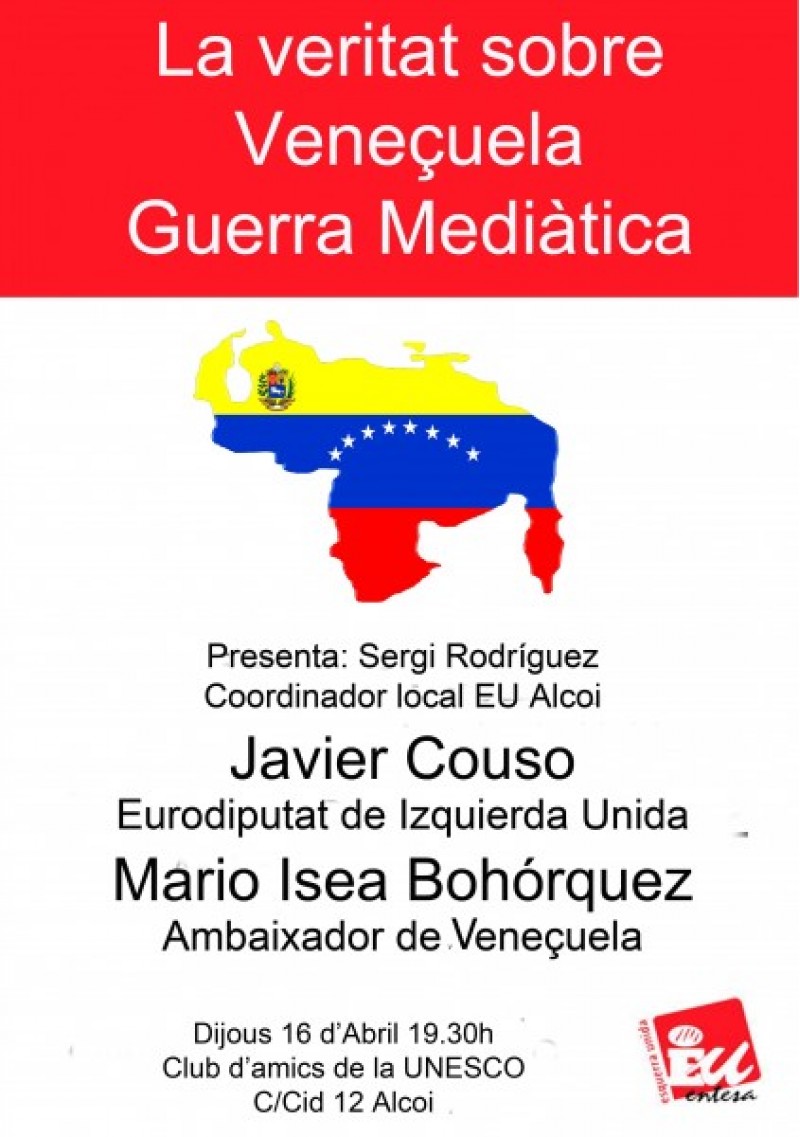 Cartell de la xerrada. 